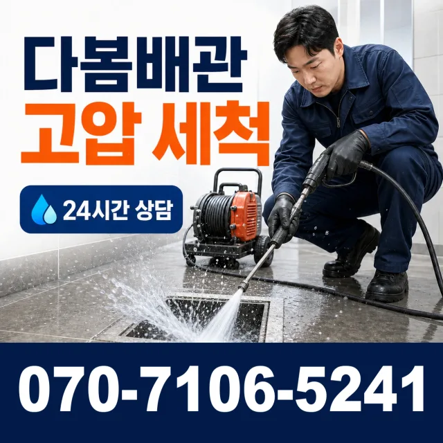 전남광주 진도군 지산면 칠리로 배수구막힘 상담 이미지 4